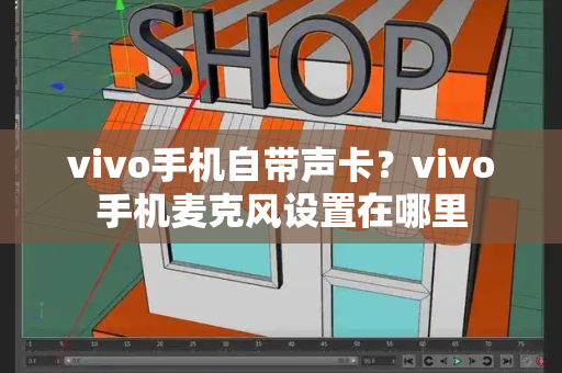 vivo手机自带声卡？vivo手机麦克风设置在哪里-第1张图片-星选测评