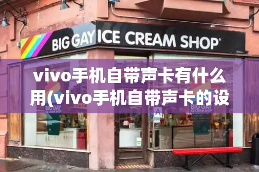 vivo手机自带声卡有什么用(vivo手机自带声卡的设置参数)