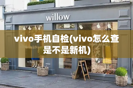 vivo手机自检(vivo怎么查是不是新机)