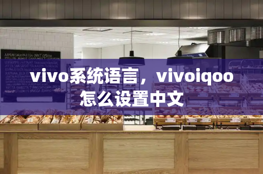 vivo系统语言，vivoiqoo怎么设置中文
