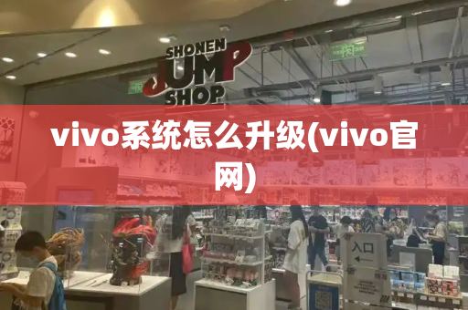 vivo系统怎么升级(vivo官网)
