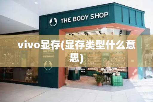 vivo显存(显存类型什么意思)-第1张图片-星选测评