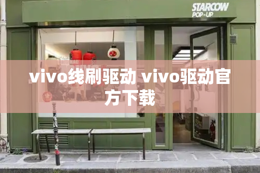 vivo线刷驱动 vivo驱动官方下载-第1张图片-星选测评