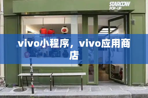 vivo小程序，vivo应用商店