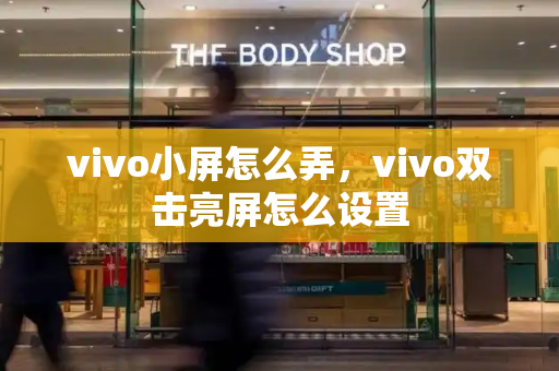 vivo小屏怎么弄，vivo双击亮屏怎么设置-第1张图片-星选测评