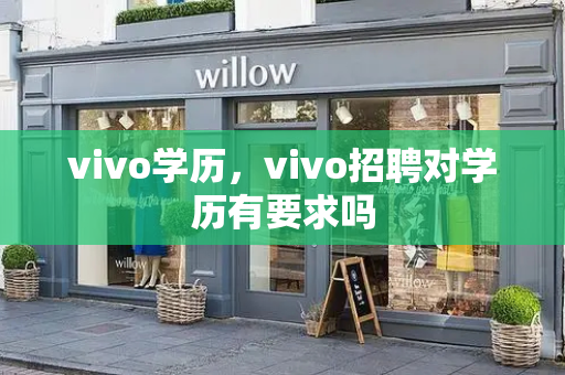 vivo学历，vivo招聘对学历有要求吗-第1张图片-星选测评