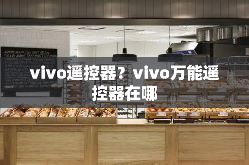 vivo遥控器？vivo万能遥控器在哪