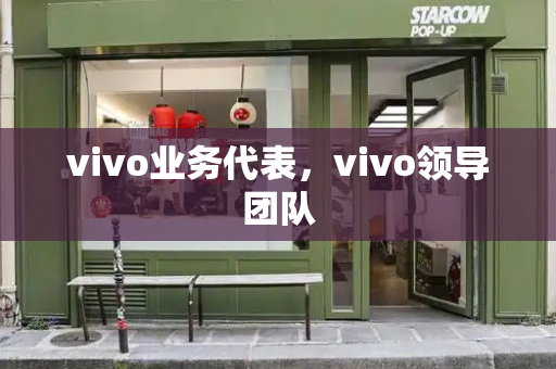 vivo业务代表，vivo领导团队