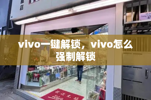 vivo一键解锁，vivo怎么强制解锁