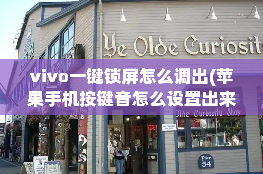 vivo一键锁屏怎么调出(苹果手机按键音怎么设置出来)
