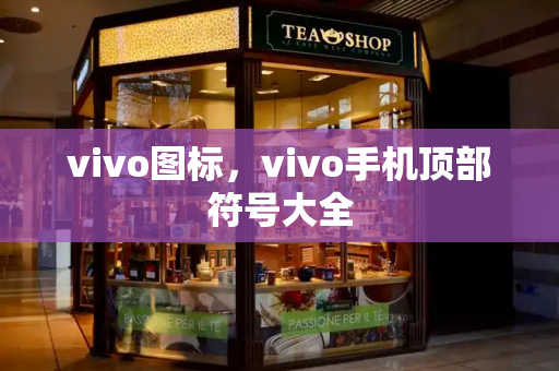 vivo图标，vivo手机顶部符号大全