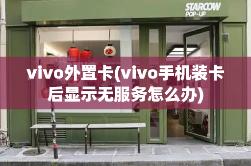 vivo外置卡(vivo手机装卡后显示无服务怎么办)-第1张图片-星选测评
