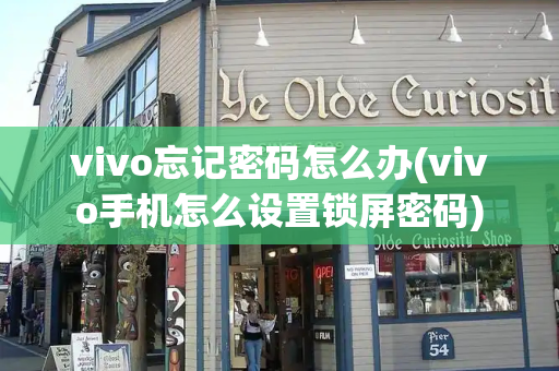 vivo忘记密码怎么办(vivo手机怎么设置锁屏密码)