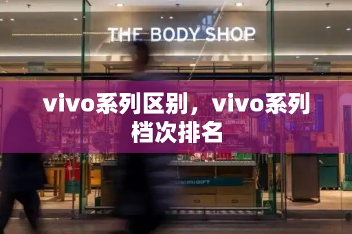 vivo系列区别，vivo系列档次排名-第1张图片-星选测评