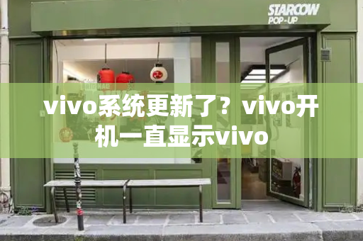 vivo系统更新了？vivo开机一直显示vivo-第1张图片-星选测评