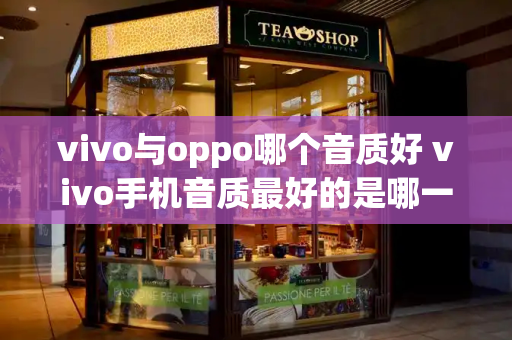 vivo与oppo哪个音质好 vivo手机音质最好的是哪一款