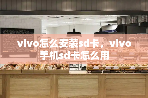 vivo怎么安装sd卡，vivo手机sd卡怎么用-第1张图片-星选测评