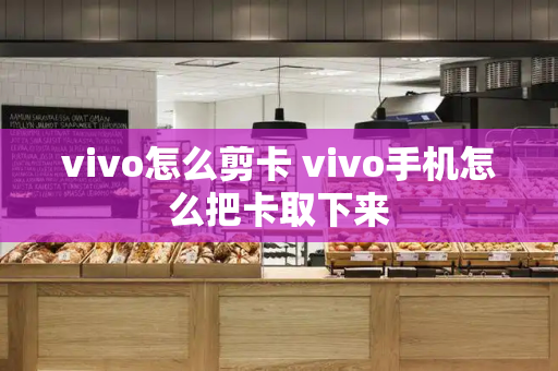 vivo怎么剪卡 vivo手机怎么把卡取下来