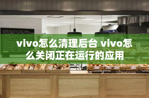 vivo怎么清理后台 vivo怎么关闭正在运行的应用