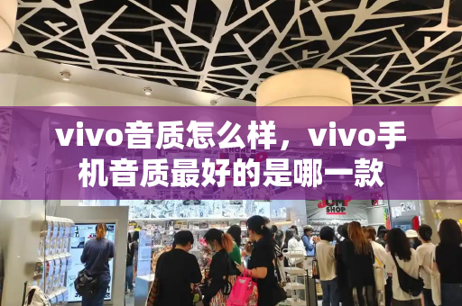 vivo音质怎么样，vivo手机音质最好的是哪一款-第1张图片-星选测评