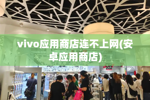 vivo应用商店连不上网(安卓应用商店)