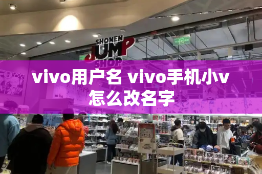 vivo用户名 vivo手机小v怎么改名字