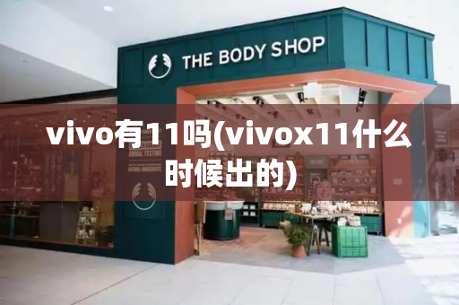 vivo有11吗(vivox11什么时候出的)