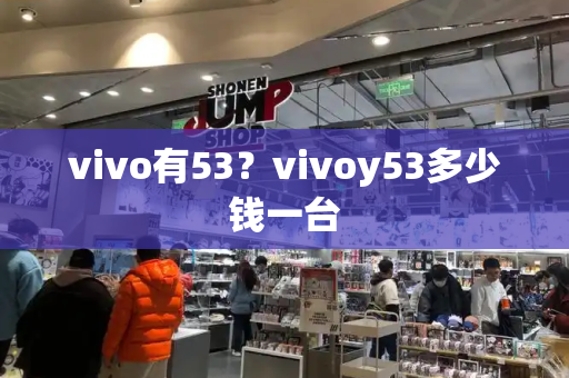 vivo有53？vivoy53多少钱一台-第1张图片-星选测评