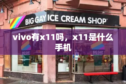vivo有x11吗，x11是什么手机-第1张图片-星选测评