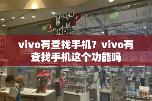 vivo有查找手机？vivo有查找手机这个功能吗-第1张图片-星选测评