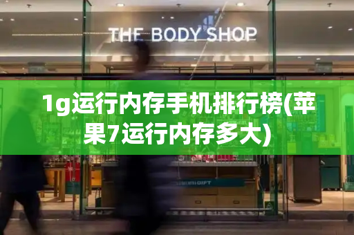 1g运行内存手机排行榜(苹果7运行内存多大)