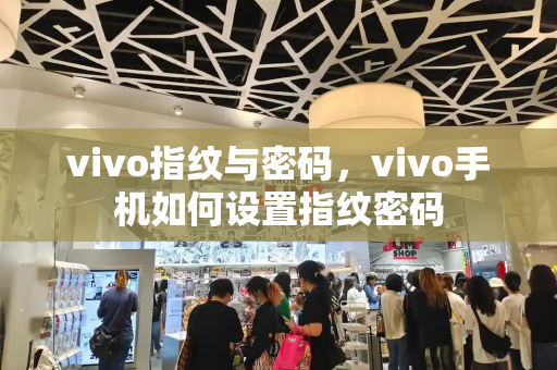 vivo指纹与密码，vivo手机如何设置指纹密码