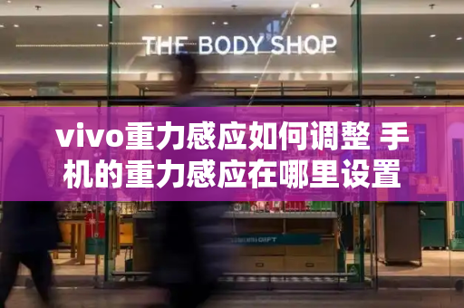 vivo重力感应如何调整 手机的重力感应在哪里设置-第1张图片-星选测评