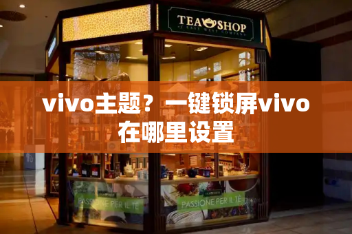 vivo主题？一键锁屏vivo在哪里设置-第1张图片-星选测评