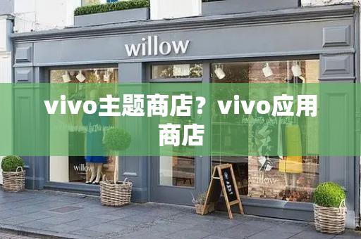 vivo主题商店？vivo应用商店