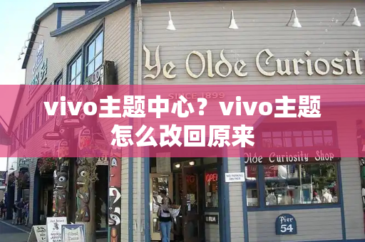 vivo主题中心？vivo主题怎么改回原来-第1张图片-星选测评