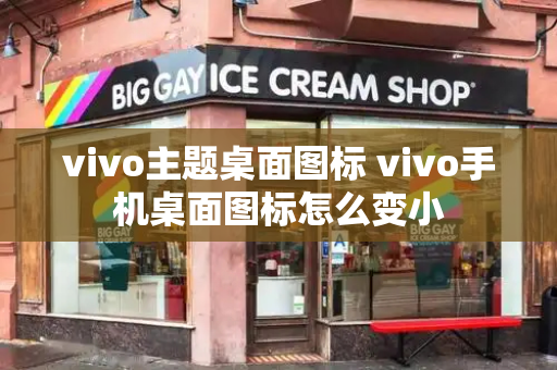 vivo主题桌面图标 vivo手机桌面图标怎么变小