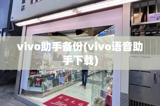 vivo助手备份(vivo语音助手下载)-第1张图片-星选测评