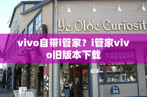vivo自带i管家？i管家vivo旧版本下载