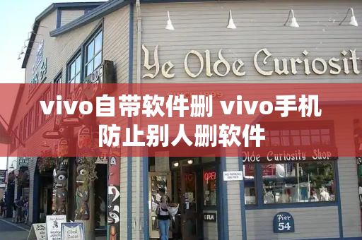 vivo自带软件删 vivo手机防止别人删软件
