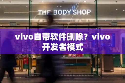 vivo自带软件删除？vivo开发者模式