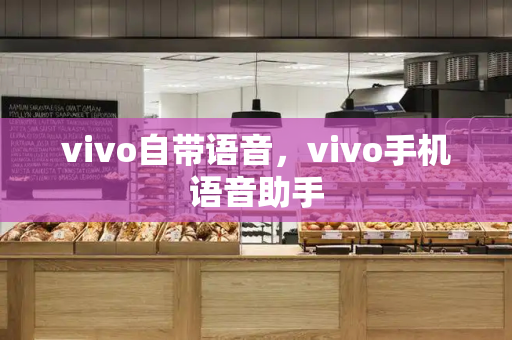 vivo自带语音，vivo手机语音助手