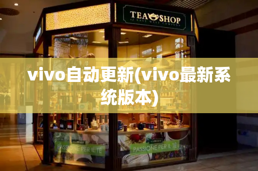 vivo自动更新(vivo最新系统版本)