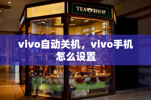 vivo自动关机，vivo手机怎么设置-第1张图片-星选测评
