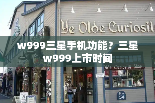 w999三星手机功能？三星w999上市时间