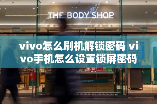 vivo怎么刷机解锁密码 vivo手机怎么设置锁屏密码