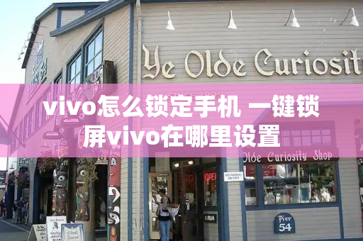vivo怎么锁定手机 一键锁屏vivo在哪里设置-第1张图片-星选测评