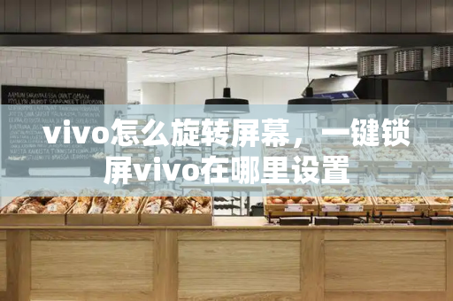 vivo怎么旋转屏幕，一键锁屏vivo在哪里设置