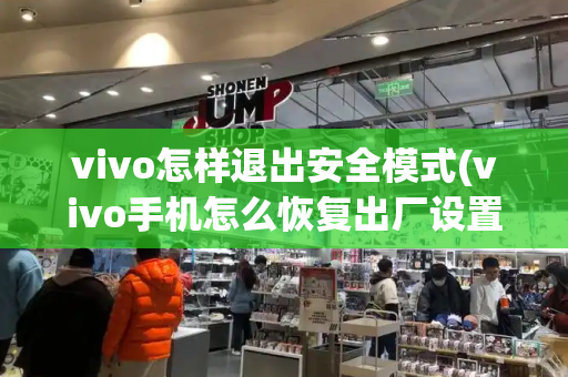 vivo怎样退出安全模式(vivo手机怎么恢复出厂设置)