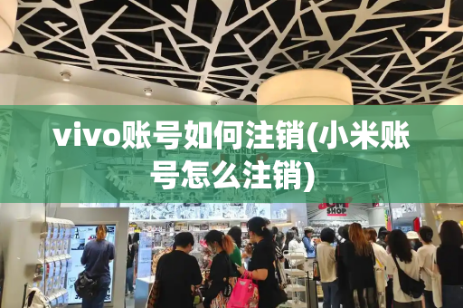 vivo账号如何注销(小米账号怎么注销)-第1张图片-星选测评
